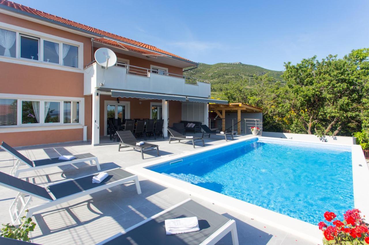 Villa Ivano With Sea&Mountain View Kaštel Stari Esterno foto